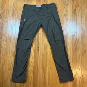 Fjallraven G-1000 Sormland Tapered Outdoor Trousers Pants Men Size US 33-34 Long